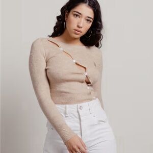 Storia in BLACK Asymmetrical Button-Down long sleeve Top